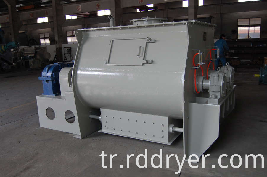 4m3 Dual Shaft Dry Mortar Mixing Machine